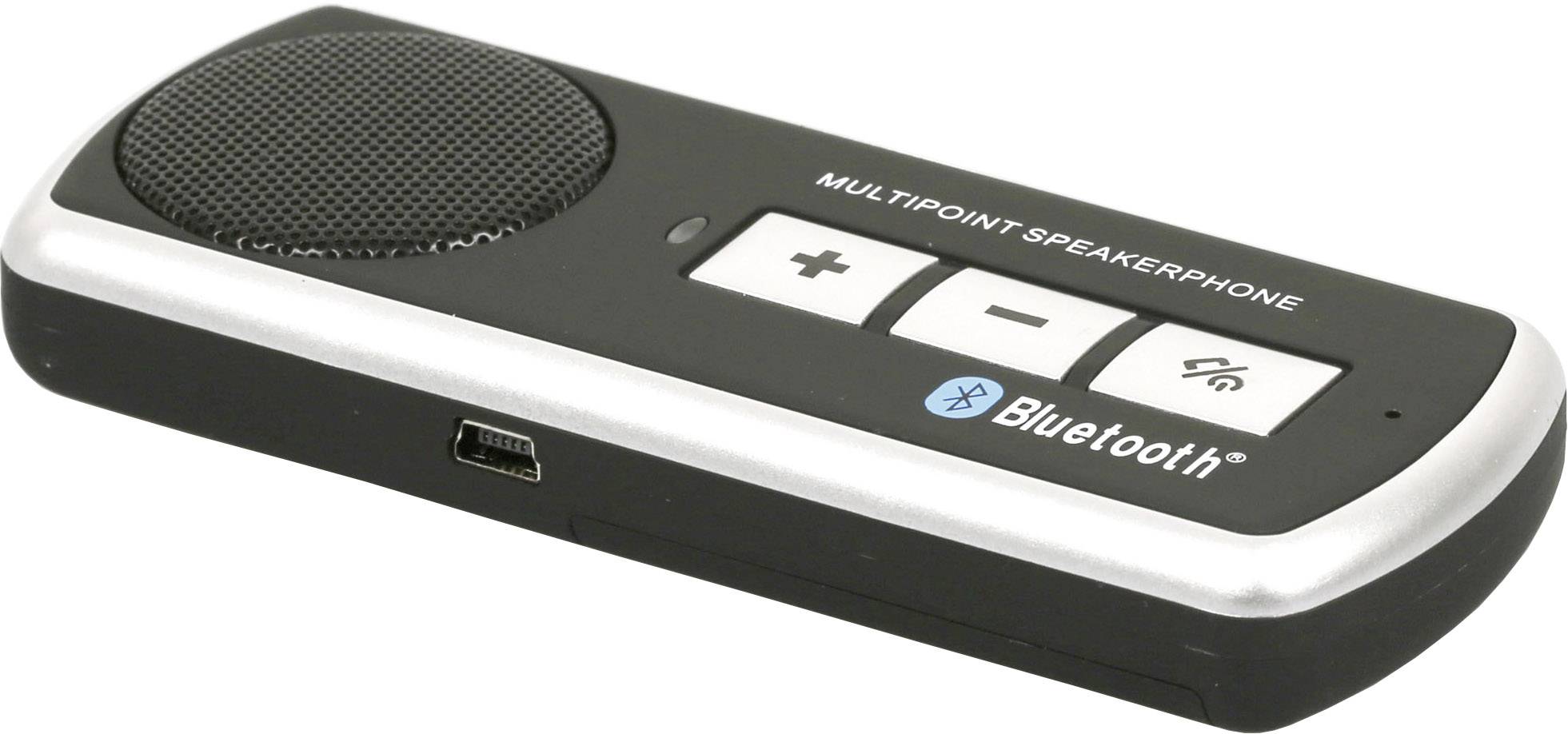 Carat Electronics BHF-30 Bluetooth® Freisprecheinrichtung Gesprächs-Zeit (max.): 7.5h