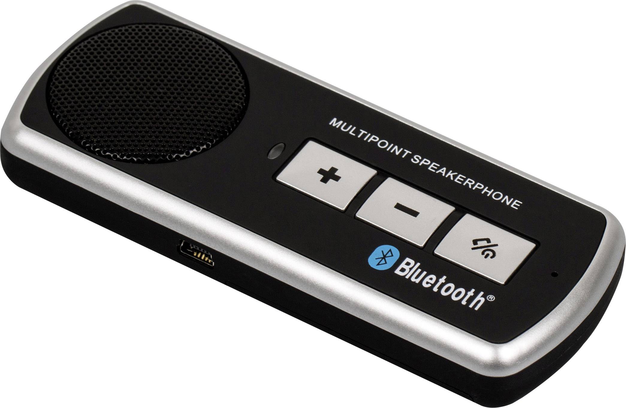 Carat Electronics BHF-30 Bluetooth® Freisprecheinrichtung Gesprächs-Zeit (max.): 7.5h