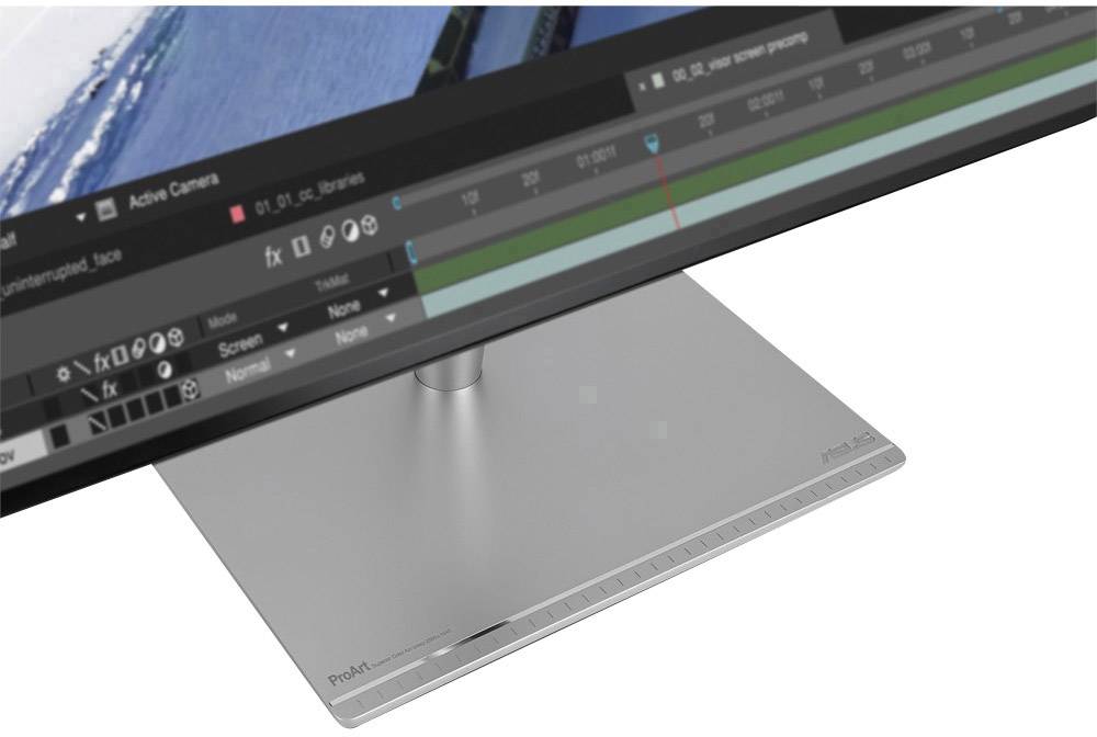 Asus ProArt PA27AC LED-Monitor EEK G (A - G) 68.6 cm (27 Zoll) 2560 x 1440 Pixel 16:9 5 ms HDMI®, DisplayPort, USB-C®, Thunderbolt 3, USB-A (USB