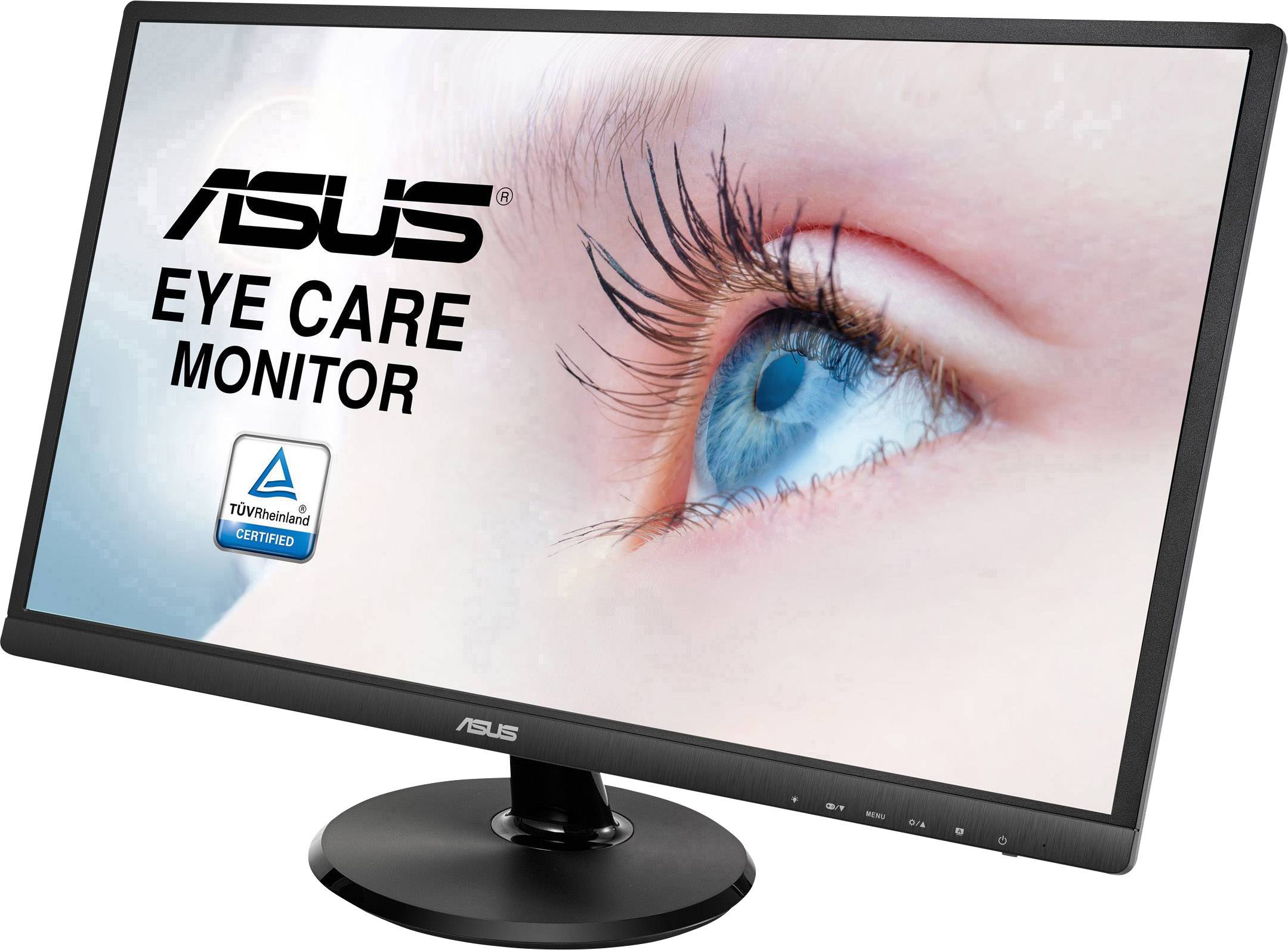 Asus VA249HE LCD-Monitor EEK F (A - G) 60.5cm (23.8 Zoll) 1920 x 1080 Pixel 16:9 5 ms HDMI®, VGA VA LCD