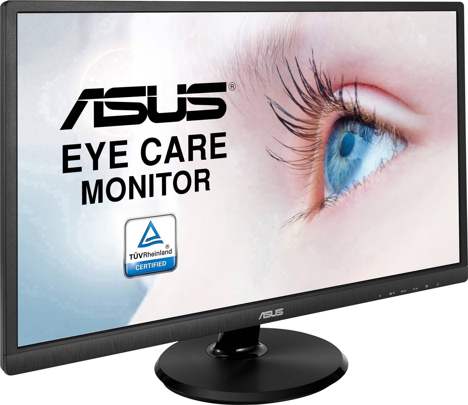 Asus VA249HE LCD-Monitor EEK F (A - G) 60.5cm (23.8 Zoll) 1920 x 1080 Pixel 16:9 5 ms HDMI®, VGA VA LCD