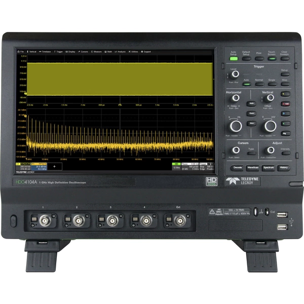 Teledyne LeCroy HDO4104A Digital-Oszilloskop 1GHz 10 GSa/s 12.5 Mpts 12 Bit 1St. Teledyne LeCroy HDO4104A Digital-Oszilloskop 1GHz 10 GSa/s 12.5 Mpts 12 Bit 1St.