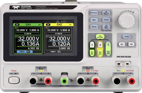 Teledyne LeCroy T3PS3000 Labornetzgerät, einstellbar 0 - 32 V 0 - 3.2 A USB-Device, LAN Anzahl Ausg