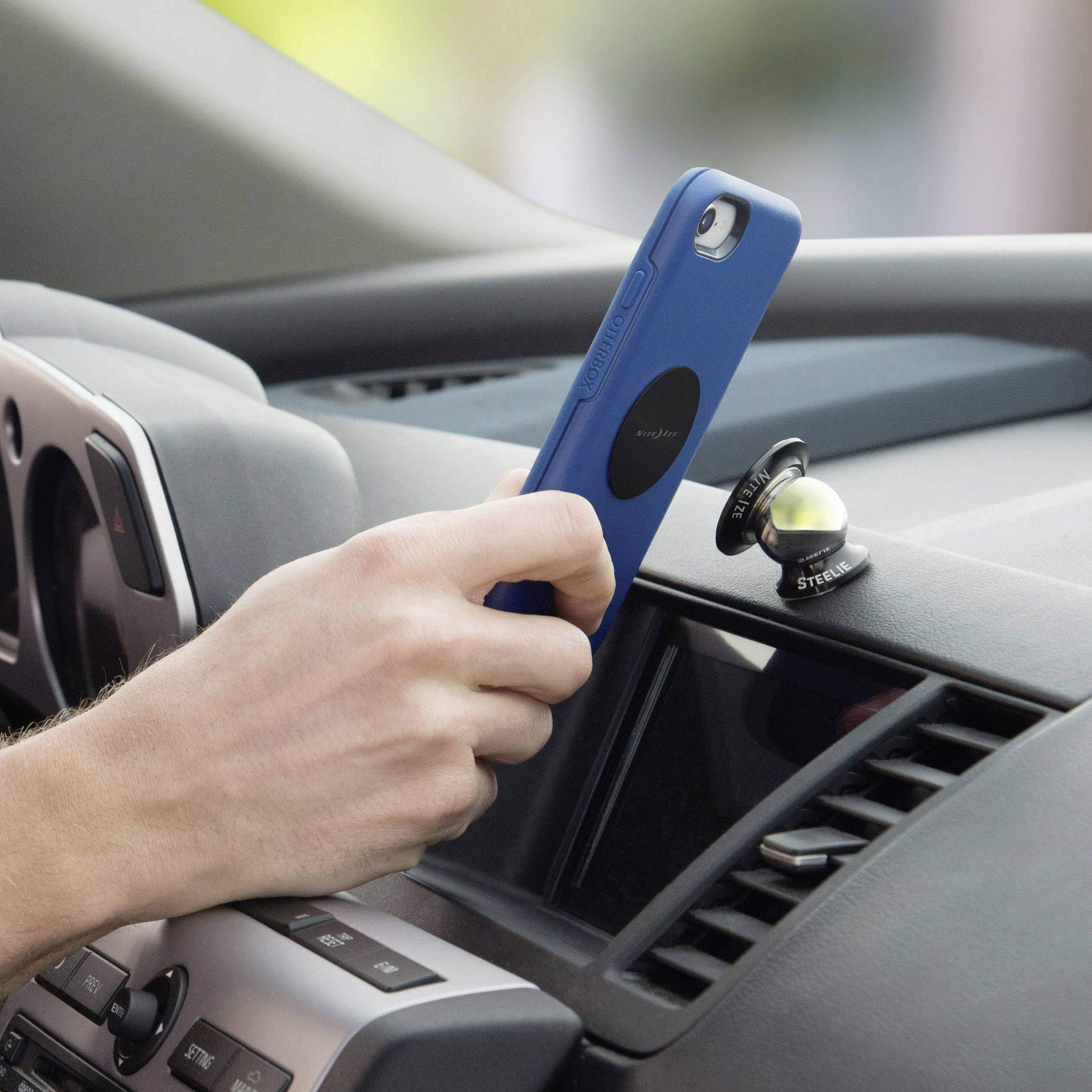 NITE Ize Steelie Orbiter Dash Mount Kit Klebepad Handy-Kfz-Halterung