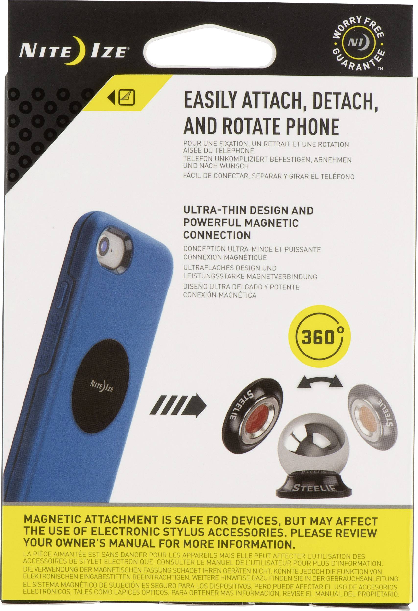 NITE Ize Steelie Orbiter Dash Mount Kit Klebepad Handy-Kfz-Halterung