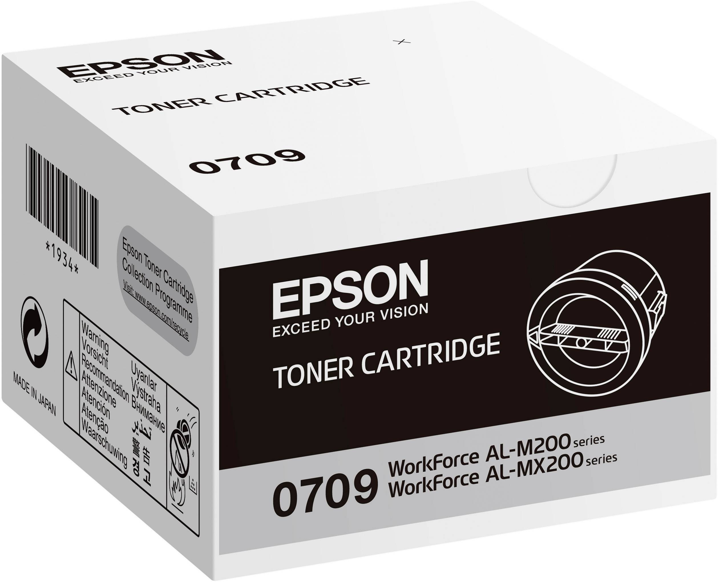 Epson Toner 0709 Original Schwarz 2500 Seiten C13S050709
