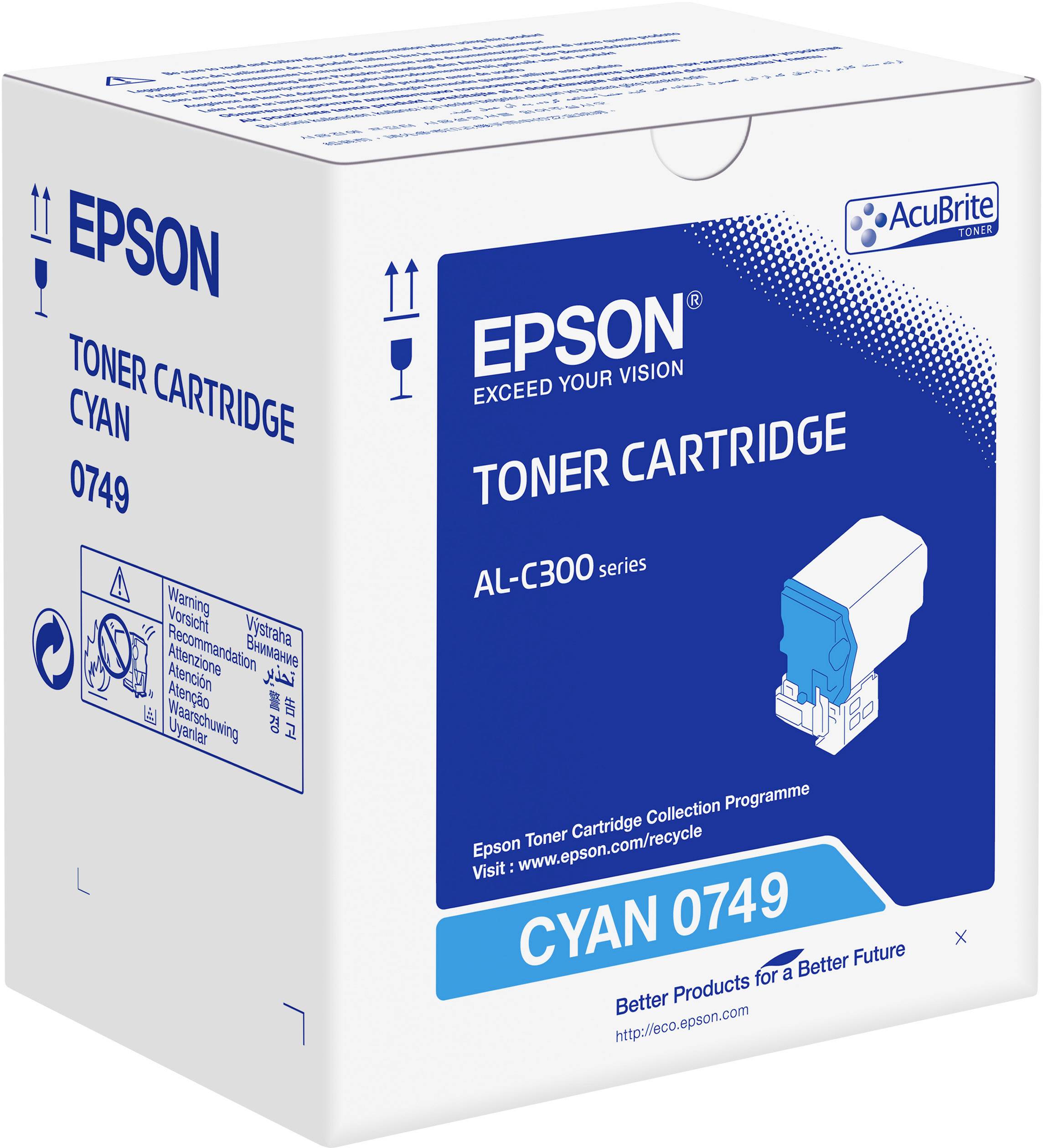 Epson Toner 0749 Original Cyan 8800 Seiten C13S050749