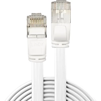 LINDY 47543 RJ45 Netzwerkkabel, Patchkabel CAT 6a U/FTP 3.00m Weiß mit Rastnasenschutz 1St. LINDY 47543 RJ45 Netzwerkkabel, Patchkabel CAT 6a U/FTP 3.00m Weiß mit Rastnasenschutz 1St.