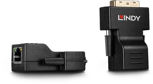 LINDY DVI Cat.5/6 Extender 50m/70m DVI-D Extender über Netzwerkkabel RJ45 70 m