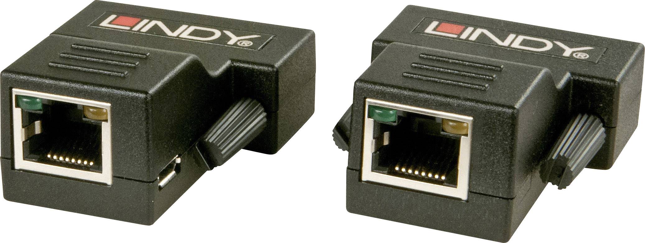 LINDY DVI Cat.5/6 Extender 50m/70m DVI-D Extender über Netzwerkkabel RJ45 70m