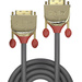 LINDY DVI Anschlusskabel DVI-D 24+1pol. Stecker, DVI-D 24+1pol. Stecker 1.00m Grau 36201 DVI-Kabel