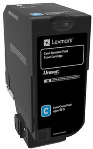 Lexmark Tonerkassette CS720 Original Cyan 7000 Seiten 74C0S20