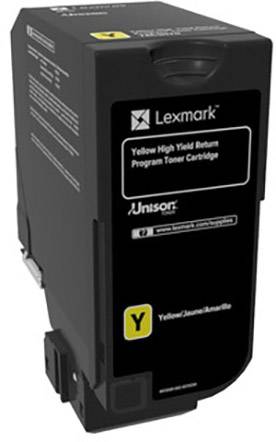 Lexmark Rückgabe Tonerkassette CS725 Original Gelb 12000 Seiten 74C2HY0