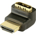 LINDY 41086 HDMI Adapter [1x HDMI-Buchse - 1x HDMI-Stecker] Schwarz