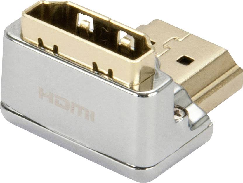 LINDY 41505 HDMI Adapter [1x HDMI-Buchse - 1x HDMI-Stecker] Metall