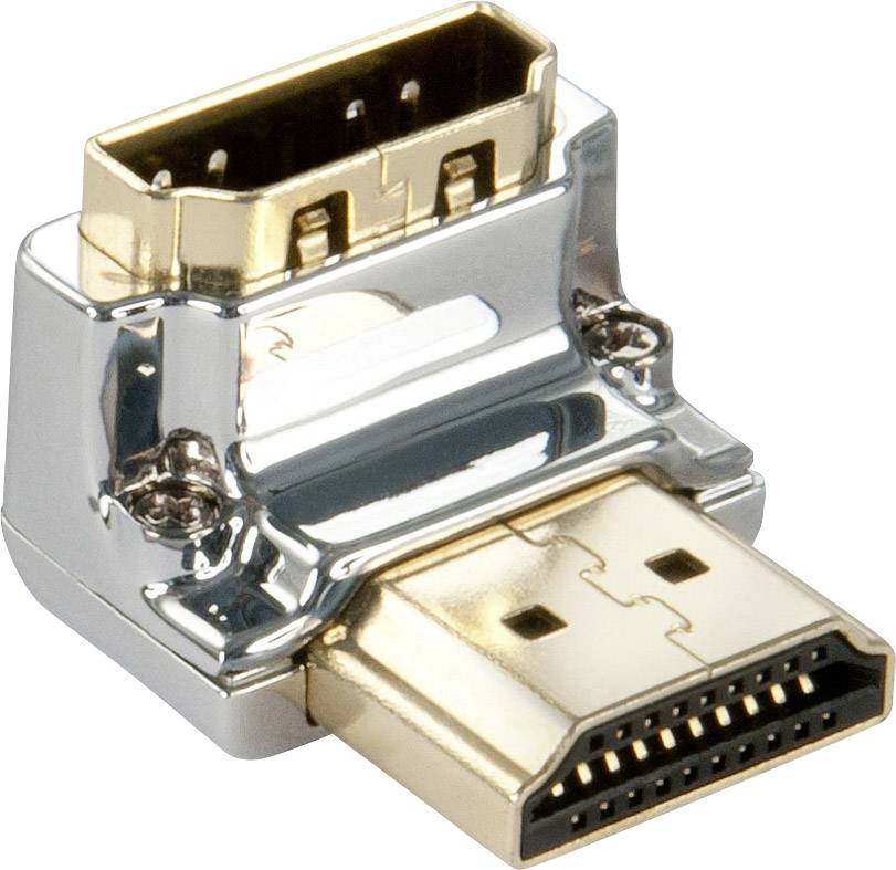 LINDY 41505 HDMI Adapter [1x HDMI-Buchse - 1x HDMI-Stecker] Metall