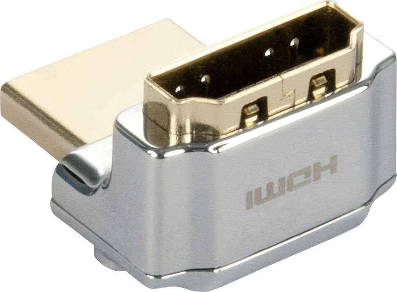 LINDY 41506 HDMI Adapter [1x HDMI-Buchse - 1x HDMI-Stecker] Silber