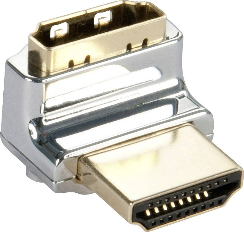 LINDY 41506 HDMI Adapter [1x HDMI-Buchse - 1x HDMI-Stecker] Silber