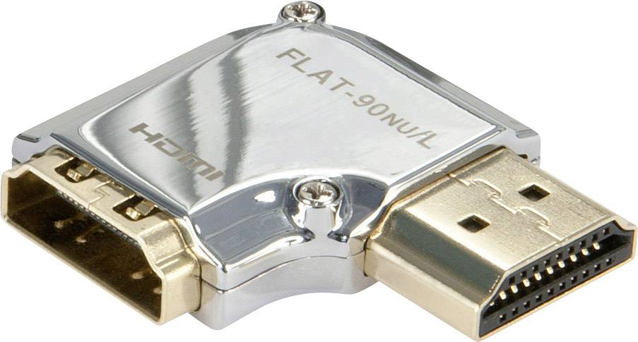 LINDY 41508 HDMI Adapter [1x HDMI-Buchse - 1x HDMI-Stecker] Silber