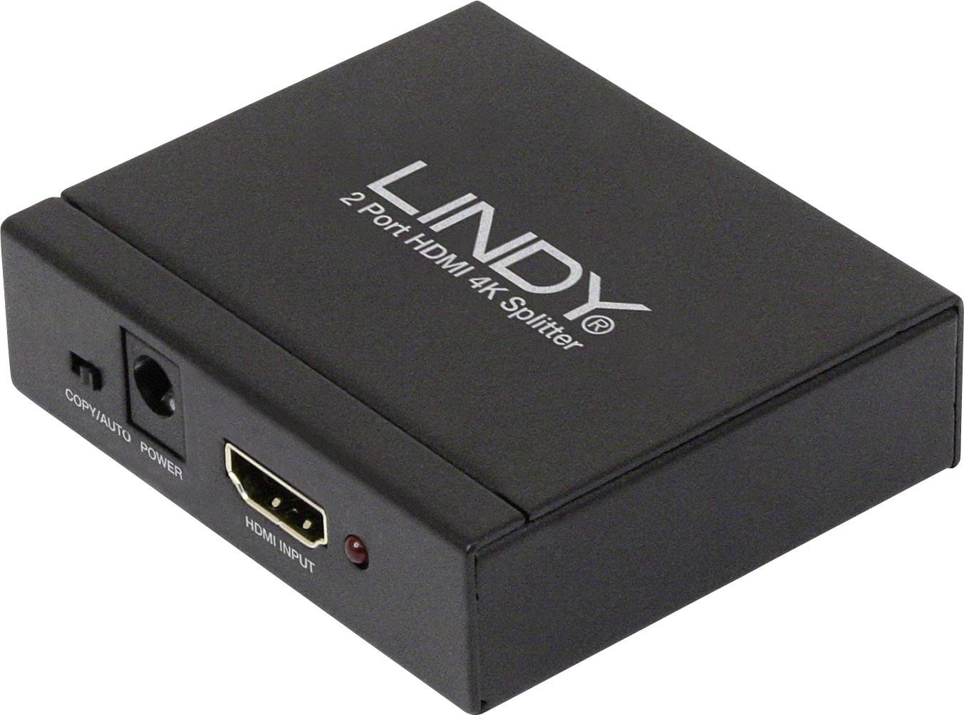 LINDY LINDY HDMI 4K Splitter 2 Port 3D 2160p30 HDMI-Splitter