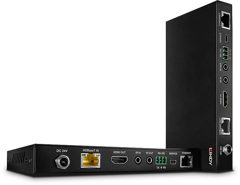 LINDY 100m C6 HDBaseT HDMI 2.0 18G Ext. HDMI Extender über Netzwerkkabel RJ45 70 m