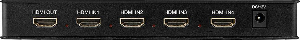 LINDY LINDY 4 Port HDMI Multi-View Switch 4 Port HDMI-Switch 1920 x 1080 Pixel