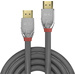 LINDY HDMI Anschlusskabel HDMI-A Stecker, HDMI-A Stecker 10.00m Grau 37876 HDMI-Kabel