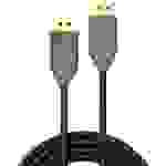 LINDY DisplayPort Anschlusskabel DisplayPort Stecker, DisplayPort Stecker 0.50m Schwarz 36480 DisplayPort 1.4 DisplayPort-Kabel