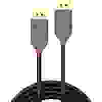 LINDY DisplayPort Anschlusskabel DisplayPort Stecker, DisplayPort Stecker 2.00m Schwarz 36482 Ultra HD (8K) DisplayPort-Kabel