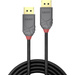 LINDY DisplayPort Anschlusskabel DisplayPort Stecker, DisplayPort Stecker 2.00m Schwarz 36482 Ultra HD (8K) DisplayPort-Kabel