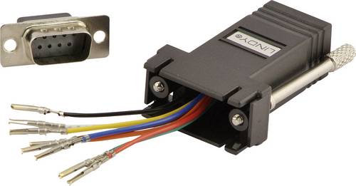 LINDY Seriell Adapter Schwarz