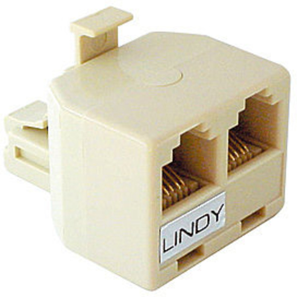LINDY Telefon (analog) Adapter Gelb