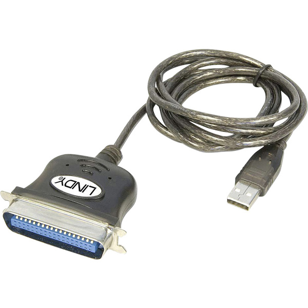 LINDY USB 2.0 Adapter USB Parallel Konverter Lite