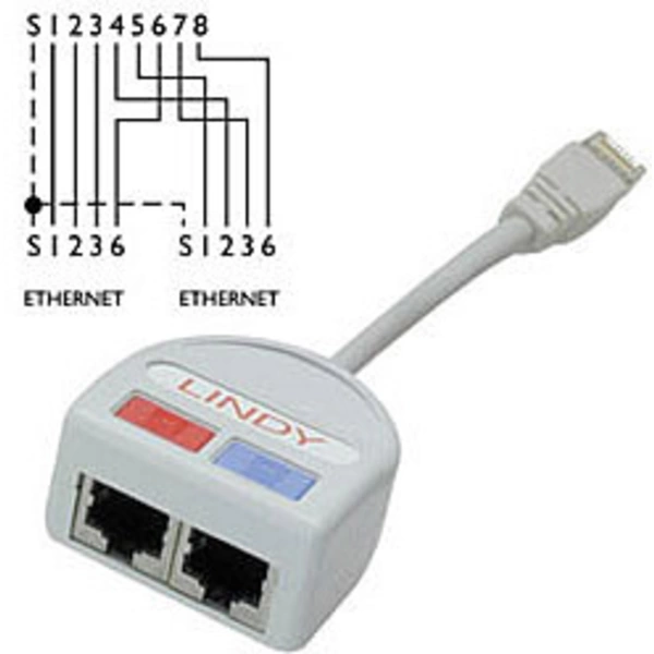 LINDY Telefon (analog) Adapter Grau LINDY Telefon (analog) Adapter Grau