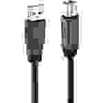 LINDY USB-Kabel USB 3.2 Gen1 (USB 3.0 / USB 3.1 Gen1) USB-A Stecker, USB-B Stecker 10.00m Schwarz 43098