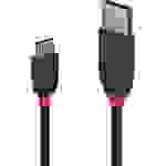 LINDY USB-Kabel USB 3.2 Gen1 (USB 3.0 / USB 3.1 Gen1) USB-C™ Stecker, USB-A Stecker 1.50m Schwarz 36917