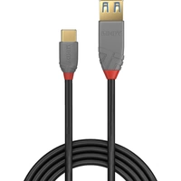 LINDY USB-Kabel USB 3.2 Gen1 (USB 3.0 / USB 3.1 Gen1) USB-A Buchse, USB-C® Stecker 0.15m Schwarz 36895 LINDY USB-Kabel USB 3.2 Gen1 (USB 3.0 / USB 3.1 Gen1) USB-A Buchse, USB-C® Stecker 0.15m Schwarz 36895