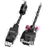 LINDY DisplayPort / VGA Adapterkabel DisplayPort Stecker, VGA 15pol. Stecker 2.00m Schwarz 41942 DisplayPort-Kabel