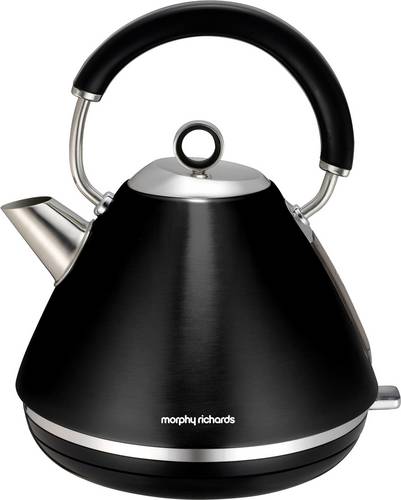 Morphy Richards Accents Wasserkocher schnurlos Schwarz