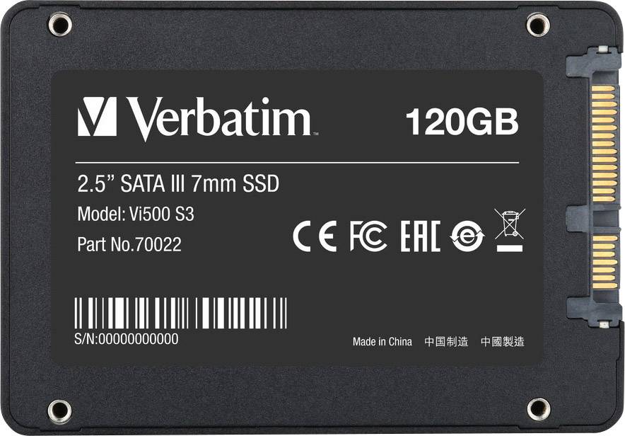 VERBATIM SSD Vi500 120GB SATA-III