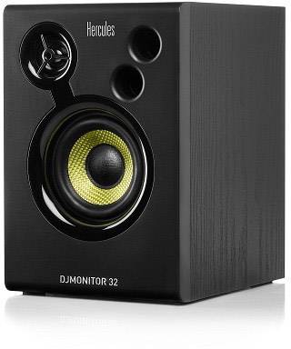 Hercules DJMonitor 32 Aktiver Monitor-Lautsprecher 7.6cm 3 Zoll 30W 1 Paar