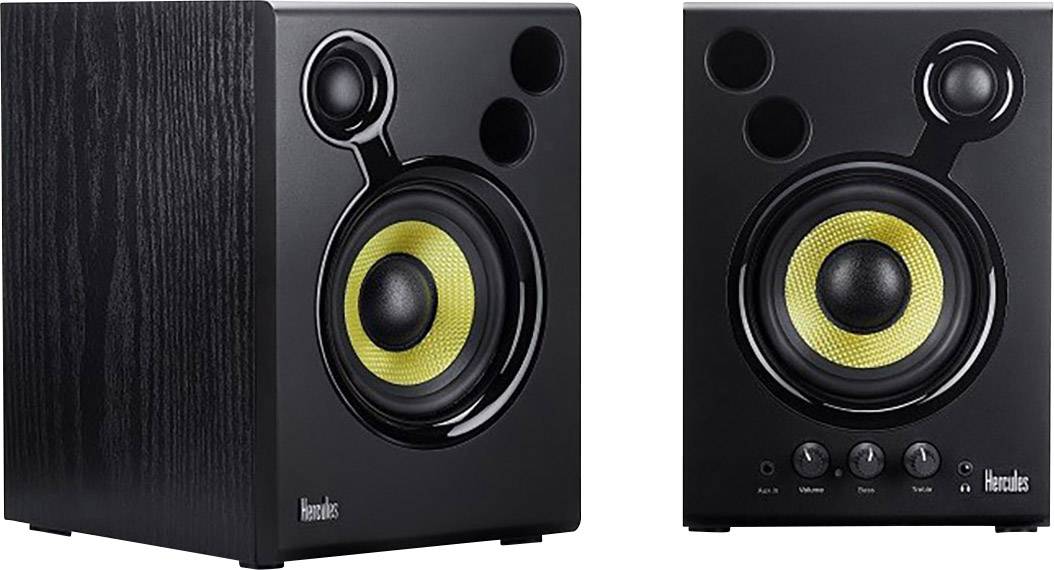 Hercules DJMonitor 42 Aktiver Monitor-Lautsprecher 10cm 4 Zoll 40W 1 Paar