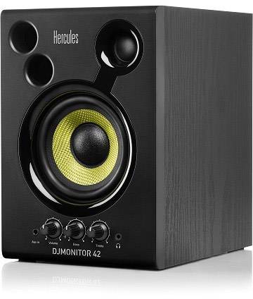 Hercules DJMonitor 42 Aktiver Monitor-Lautsprecher 10cm 4 Zoll 40W 1 Paar
