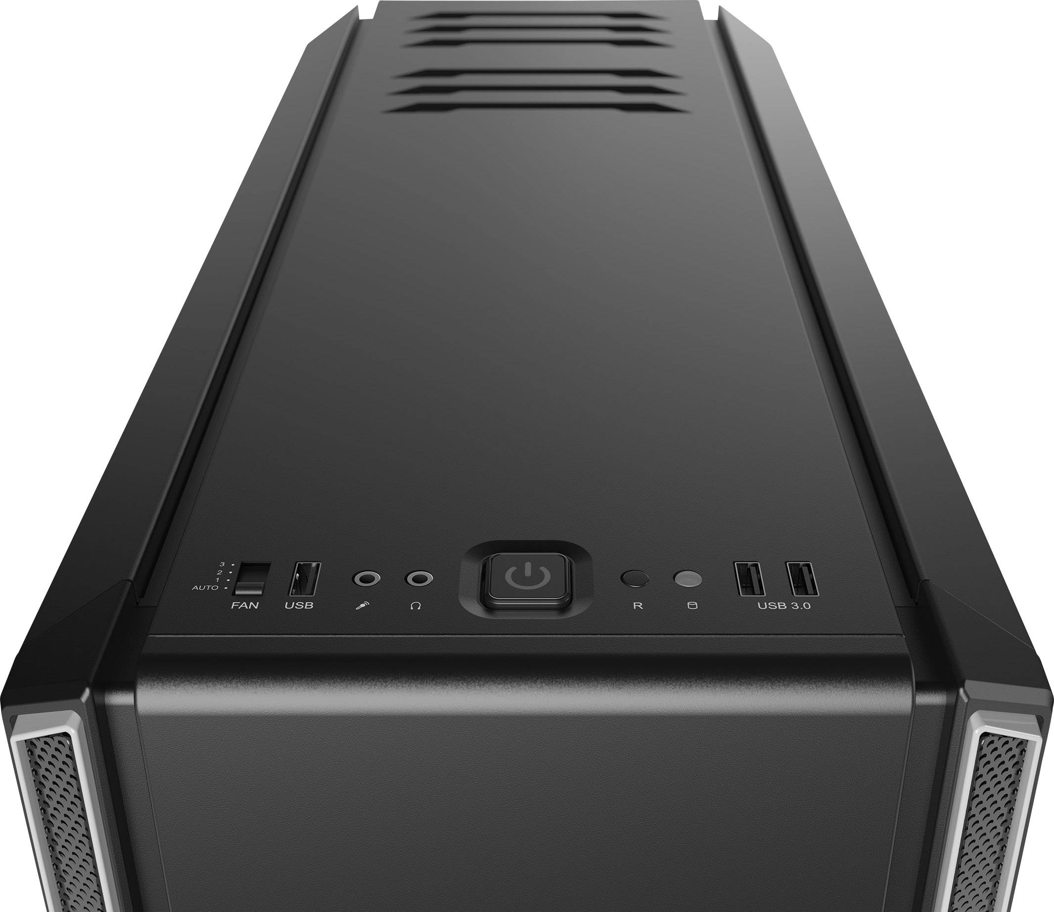 BeQuiet Silent Base 801 Midi-Tower PC-Gehäuse Schwarz, Silber 3 vorinstallierte Lüfter, Staubfilter, gedämmt