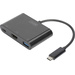 Digitus DA-70855 HDMI / USB Adapter [1x USB-C® Stecker - 1x HDMI-Buchse, USB 3.2 Gen 1 Buchse A
