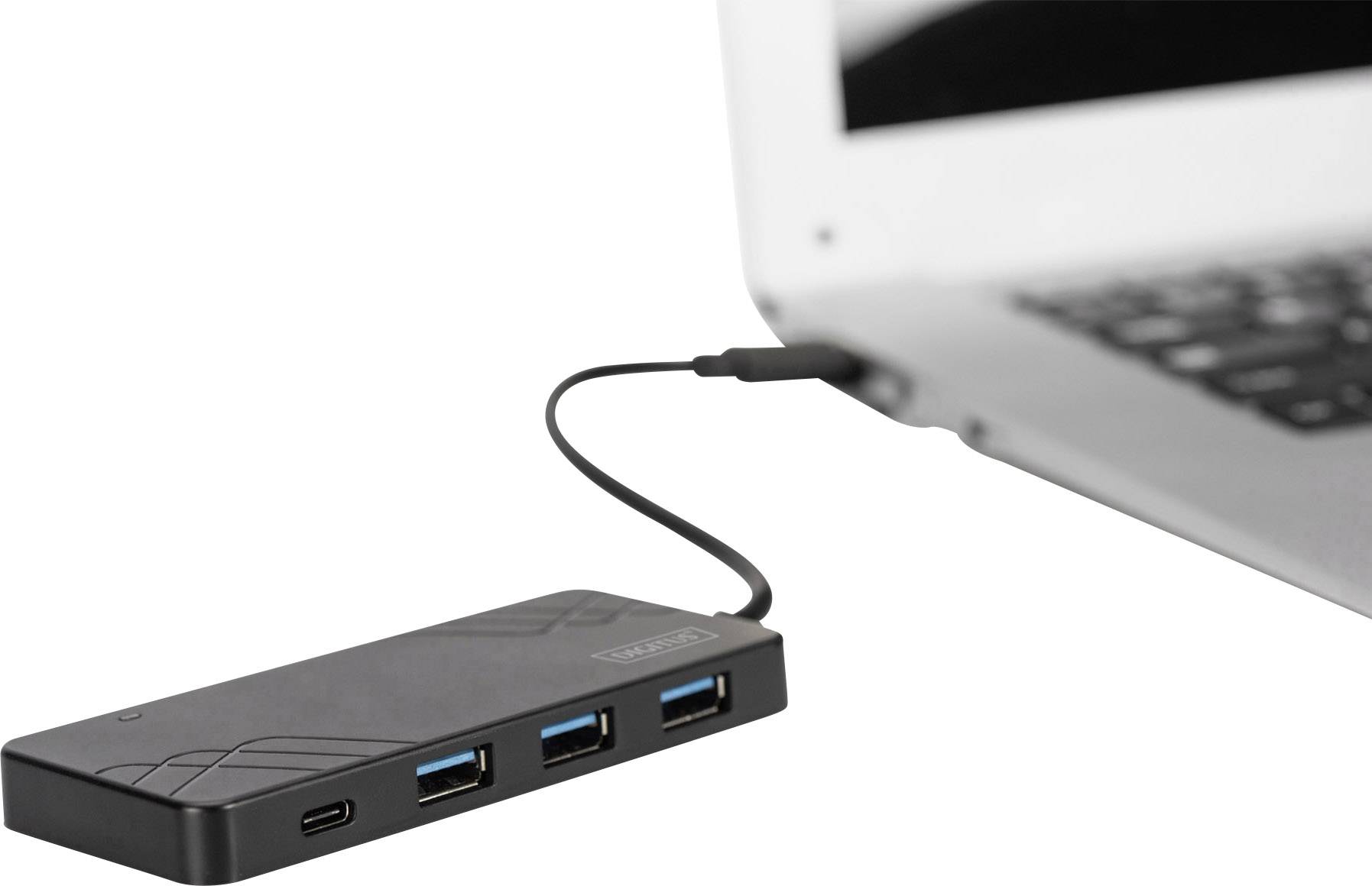 Digitus DA-70244 USB-C HUB, 3x USB A+PD