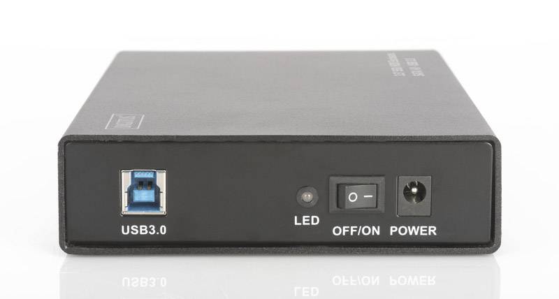 Digitus DA-71106 8.9cm (3.5 Zoll) Festplattengehäuse 3.5 Zoll, 2.5 Zoll USB-A (USB 3.2 Gen 1)