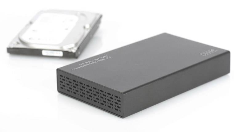 Digitus DA-71106 8.9 cm (3.5 Zoll) Festplattengehäuse 3.5 Zoll, 2.5 Zoll USB-A (USB 3.2 Gen 1)