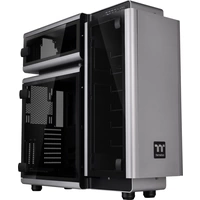 Thermaltake Level 20 Full Tower PC-Gehäuse Schwarz, Silber 3 Vorinstallierte LED Lüfter, Seitenfenster, Werkzeugfreie Thermaltake Level 20 Full Tower PC-Gehäuse Schwarz, Silber 3 Vorinstallierte LED Lüfter, Seitenfenster, Werkzeugfreie