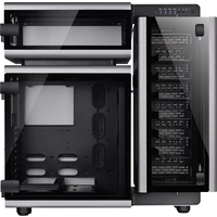Thermaltake Level 20 Full Tower PC-Gehäuse Schwarz, Silber 3 Vorinstallierte LED Lüfter, Seitenfenster, Werkzeugfreie Thermaltake Level 20 Full Tower PC-Gehäuse Schwarz, Silber 3 Vorinstallierte LED Lüfter, Seitenfenster, Werkzeugfreie